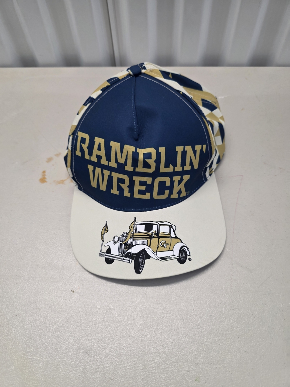 Georgia Tech Yellow Jacket Rambling Wreck Hat Cap